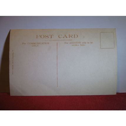 ABIDE WITH ME unused antique postcard RP by Reid Bros. /