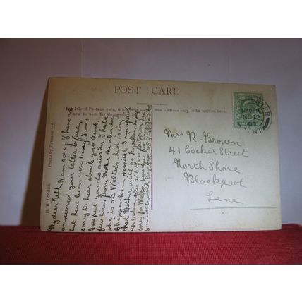 MISS MILLIE LEGARDE actress. musical comedy used antique postcard 1908 pm =