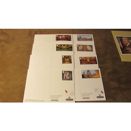 2020 GB PHQ Postcard - Westminster / House of Parliament - Unfranked Stamps