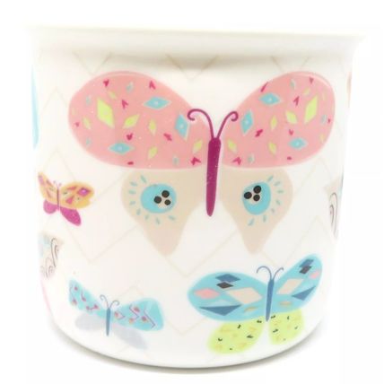 Butterfly Mug Fine Bone China 8.5 CM Ceramic Tableware Gift