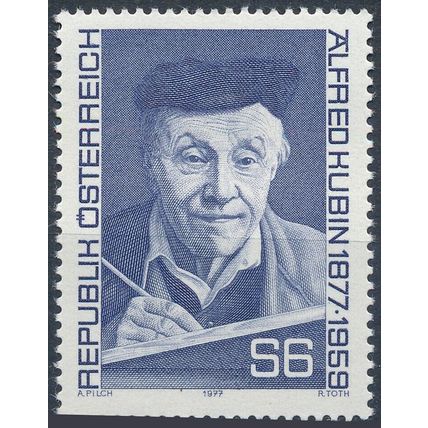Birth Centenary of Alfred Kubin - Austria 1977 - MNH - MiNr 1543
