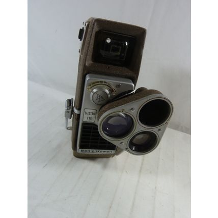 Vintage 50s Bell & Howell Perpetua Electric Eye 8mm Film Camera*