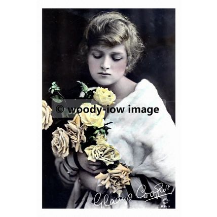 rp10254 - Film , Stage & TV Actress - Gladys Cooper - print 6x4
