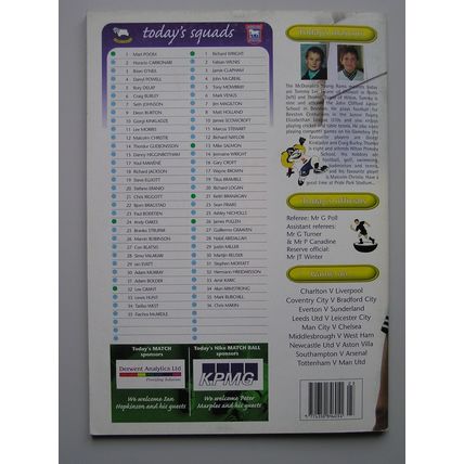 DERBY COUNTY v IPSWICH TOWN Premiership 19/05/2001