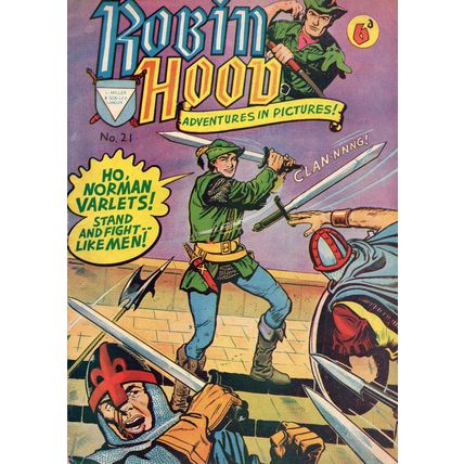ENGLISH - ROBIN HOOD TALES NO. 21 (1957) L. MILLER & SON