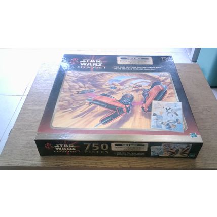 STAR WARS : EPISODE I - American Jigsaw Puzzle (750 Piece) 1999 NEW & SEALED