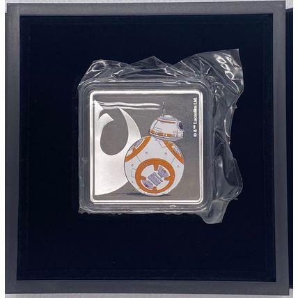 Agoro Collectible Rey And BB-8 Star Wars Allies 1 Oz Silver Medallion 2025