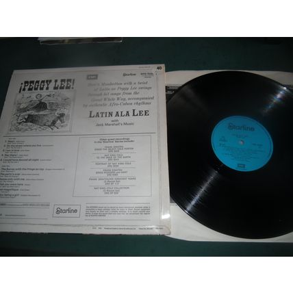 PEGGY LEE LP - LATIN ALA LEE