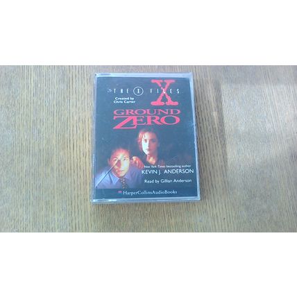 THE X-FILES: GROUND by Kevin J. Anderson Audio Book (2 Cassettes)