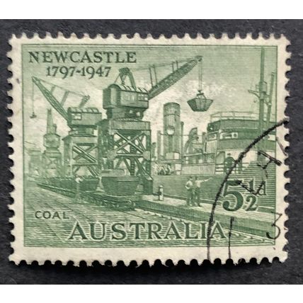 AUSTRALIA 1947 SG 0221 USED #3