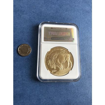 Limited Edition 2024 Non-Currency Coin Liberty Indian Commemorative Gold Plated