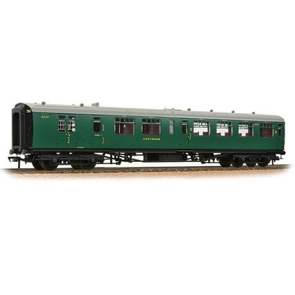 Bachmann 34-725A SR Bulleid Brake Third Semi-Open SR Malachite Green - NEW