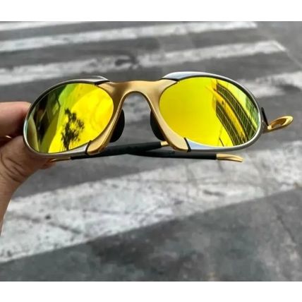 Oakley X-Metal Romeo 1 24k Gold pinnate sunglasses