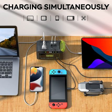 MARBERO Portable Power Station 88Wh Camping Lithium Battery Solar Generator Fast