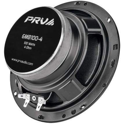 PRV AUDIO 6.5 Inch Car Speakers 200 Watts 4 Ohm, 6MB100-4 Factory Replacement Ca