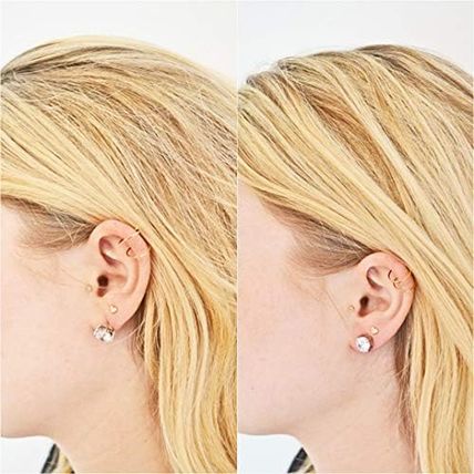 Chrysmela - Most Secure Locking Earring Back Platinum with Support Disc, Automat