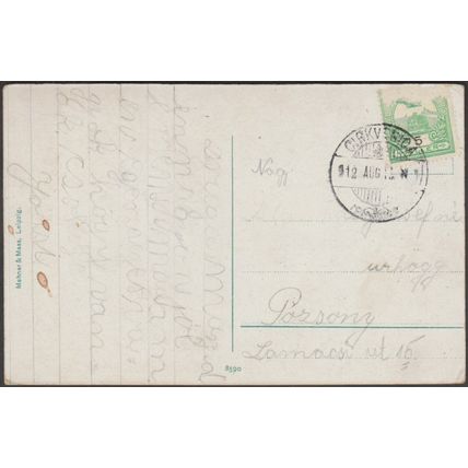 Villenpartie am Nordstrand, Abbazia, 1912- Mehner & Maas AK