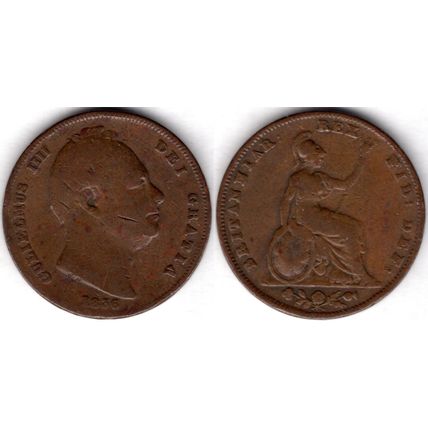 Great Britain. William IV. Farthing 1836. dy21414