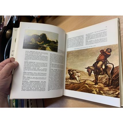 1975 "THE COLOR ENCYCLOPEDIA OF WORLD ART" 1.5kg USA HEAVY HARDBACK BOOK (P8)