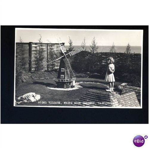Sussex HASTINGS Model Village Postcard by Gifford