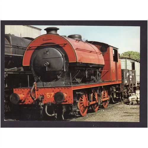 RAILWAY SERIES D.217, 8 DESIGNS No57 "SAMSON" CARD No 27 STAMPED FDI USED