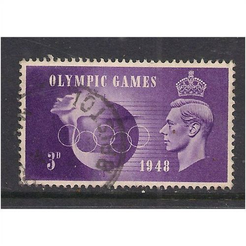GB 1948 KGV1 3d Violet Olympic Games SG 496 (G876 )