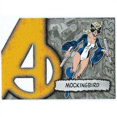 2012 Marvel Beginnings 2 Avengers Die-Cut - #A-25 - Mockingbird