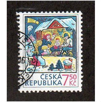 CZR 2007 7.50kc 'CHRISTMAS' FINE USED (EBID30-793)
