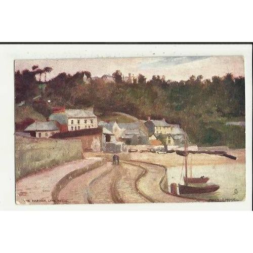 6481 Dorset LYME REGIS Harbour Tuck Oilette Postcard