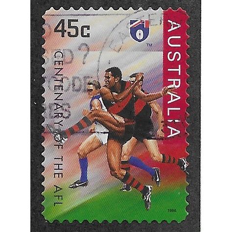 AUS 1996 45c(S/A) 'CENTENARY OF THE AFL' FINE USED (EBID63-067)