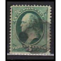 Used 184 3c George Washington Fine RA0328