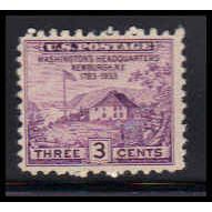 752 3c Washington's Hdqs Fine MNH O4787
