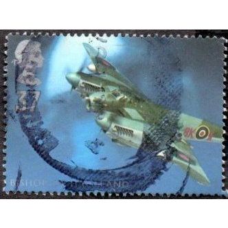 1997 British Aircraft Designers. 37p Value. Ronald Bishop. DH Mosquito Fine Used