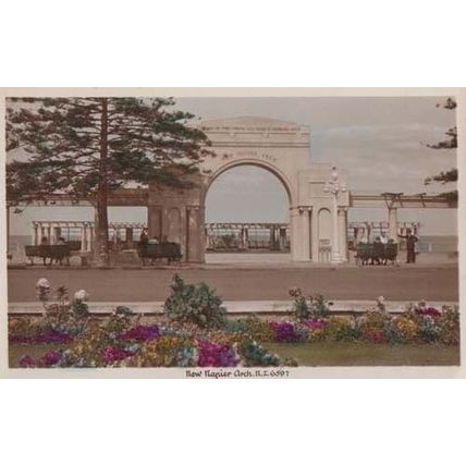 Napier Arch New Zealand Rare Photo Postcard