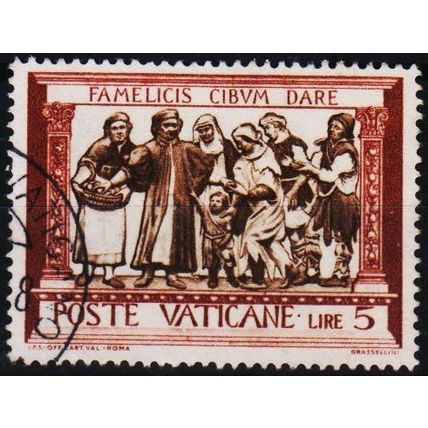 Vatican City. 1960 5L S.G.326 Used