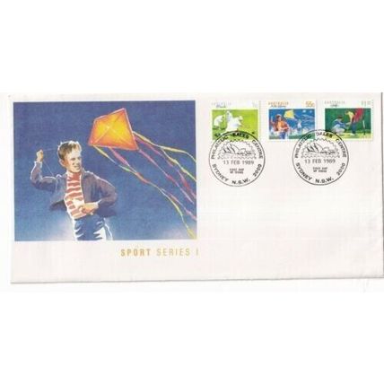 Australia 1989 Sports Series I FDC Sydney Special cancel unaddressed VGC