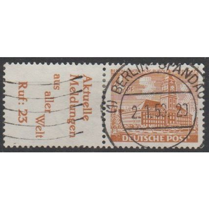 Mi: W27 used 1952 Cat € 80