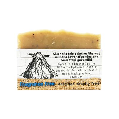 O My! Goat Milk Pumice Soap - Made with Farm-Fresh Goat Milk - Moisturizes sk...