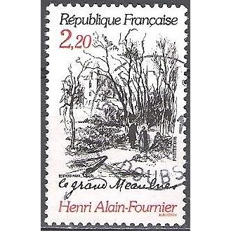 France 1986 Michel 2576 O Cote (2008) 1.00 € Henri Alain-Fournier Grand Meaulnes