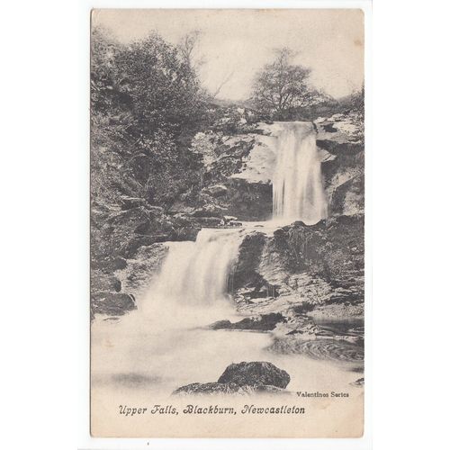 Upper Falls Blackburn Newcastleton Roxburghshire Scotland Postcard