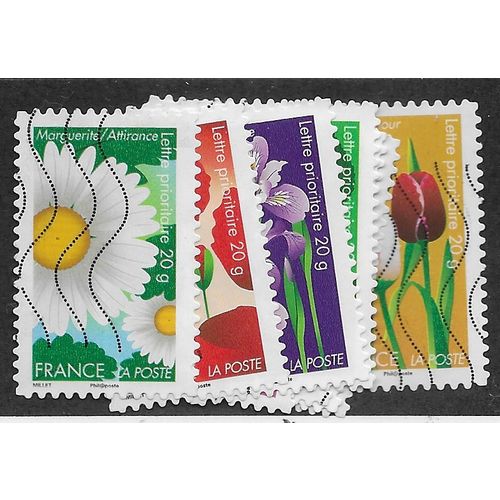 FRA 2012 (SET)(S/A) 'FLOWERS ' (12v) FINE USED (EBID58-133)