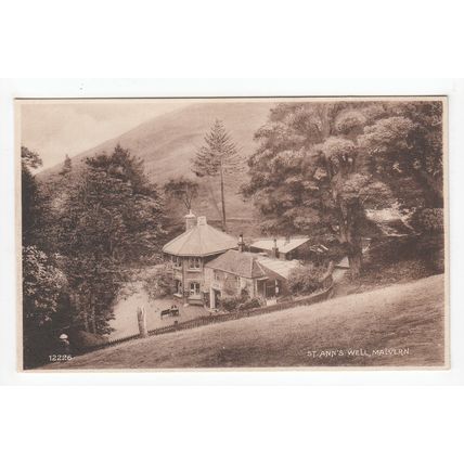 St Ann's Well Malvern Postcard Worcestershire 12226