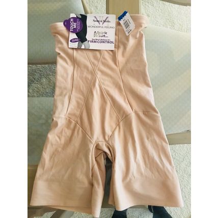 NAOMI & NICOLE HI-WAIST THIGH SLIMMER FIRM CONTROL SIZE XL STYLE 7307 NEW/TAGS