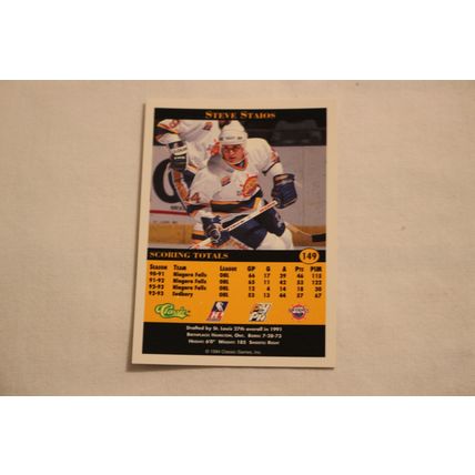 Steve Staios 1994 Classic Pro Prospects NO. 149
