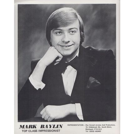 Mark Baylin Pontins Butlins Holiday Camp Impressionist 1970s Publicity Photo