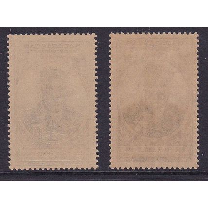 MADAGASCAR 1945 EBONE SET MINT SG279-80