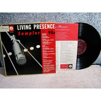 Living Presence Sampler - LP Record