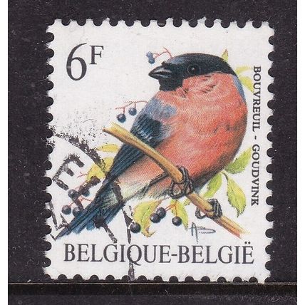 Belgium 1988 Northern Bullfinch 6f Fine Used SG 2850 VGC