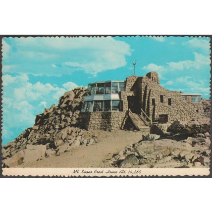 Mount Evans Crest House, Denver Mountain Parks, Colorado, c.1960s - Cooper PC