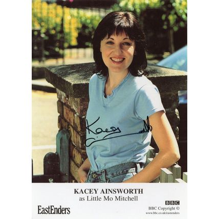 Kacey Ainsworth RARE BBC Eastenders Hand Signed Cast Card Photo